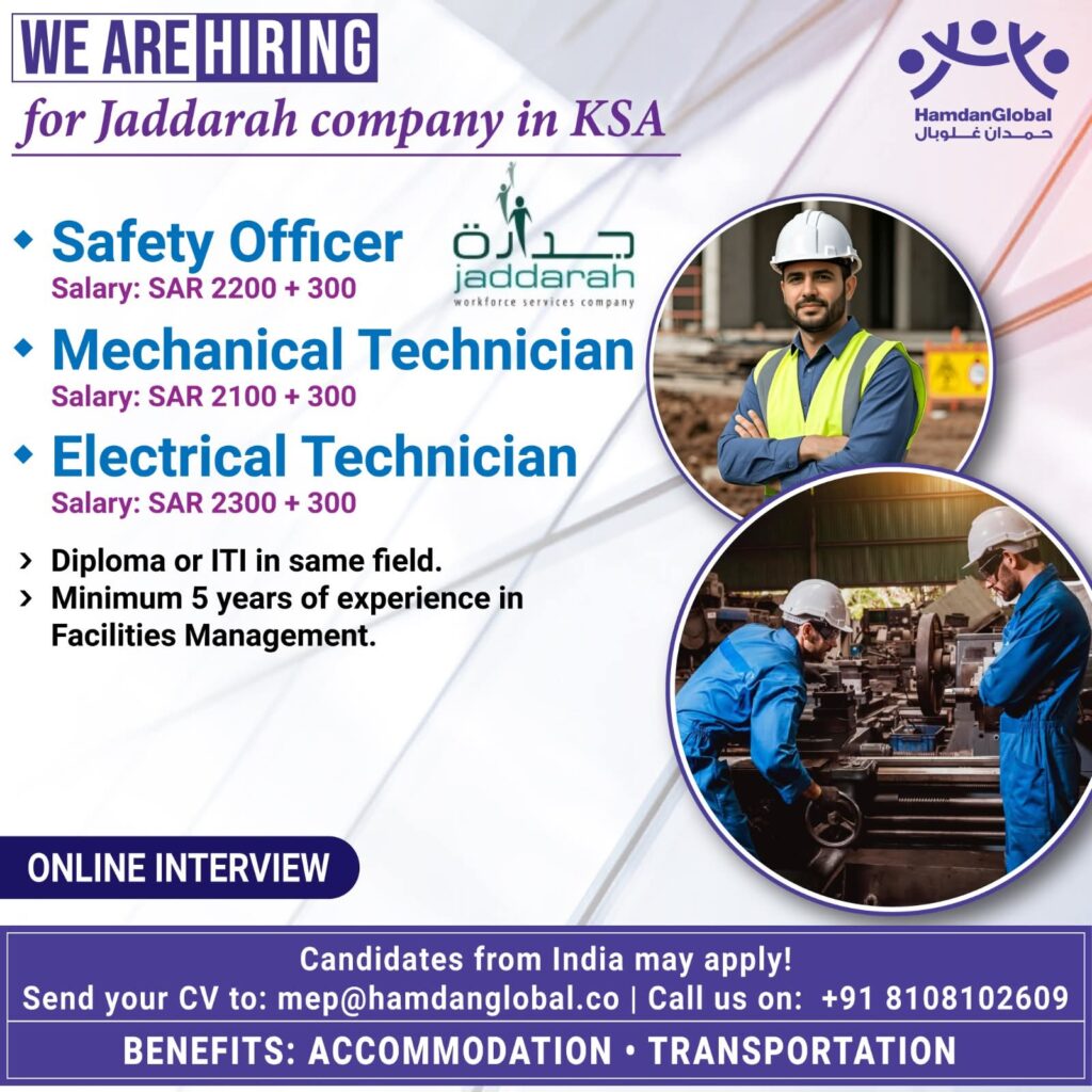 sAFETY JOB IN KSA